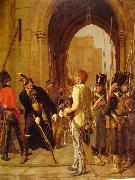 unknow artist Le general Daumesnil refuse de livrer Vincennes oil painting reproduction